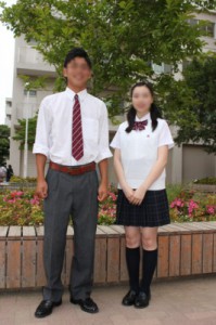 石神井高等学校制服画像