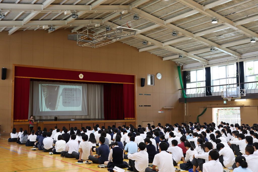 石神井高等学校校内画像